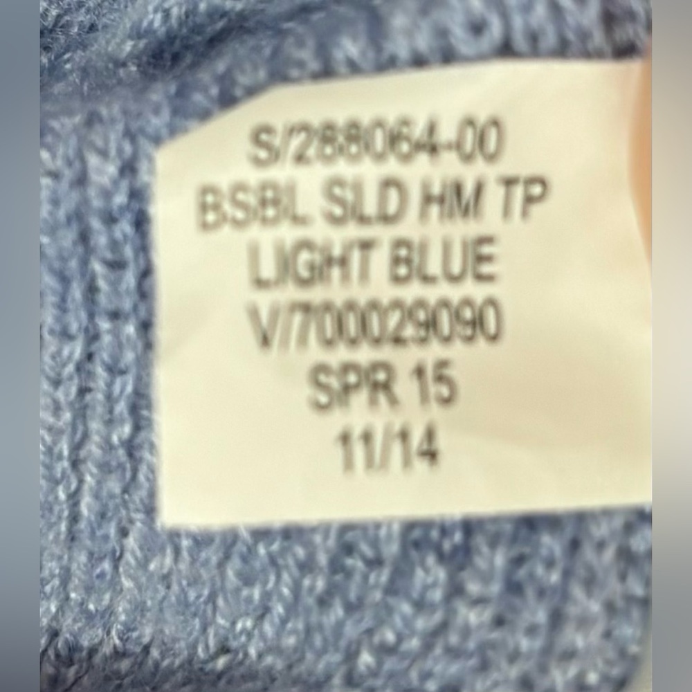 Banana Republic Womens Merino Wool Blend Scoop Neck Sweater Light Blue M 0824 - Picture 5 of 7